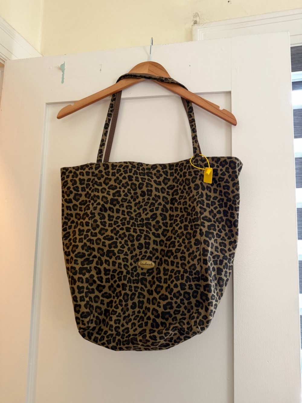 Leopard Print Tote Bag - Women